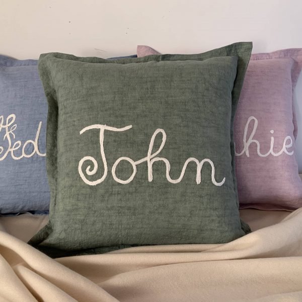 PURE LINEN CUSHION – BESPOKE纯亚麻抱枕 – 定制款