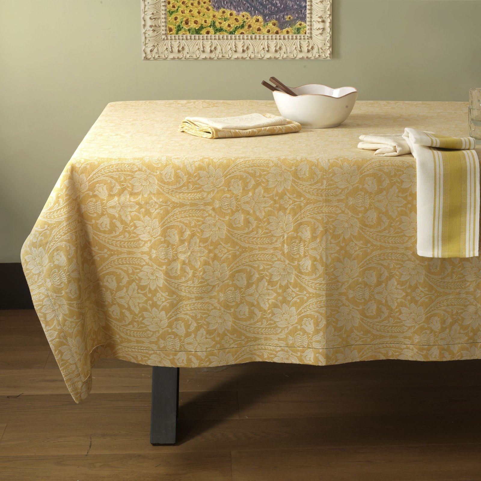 TABLECLOTH DONNA DI COPPE - NEUTRAL COLOURS圣杯王后桌布- 自然色系列 - immagine 3