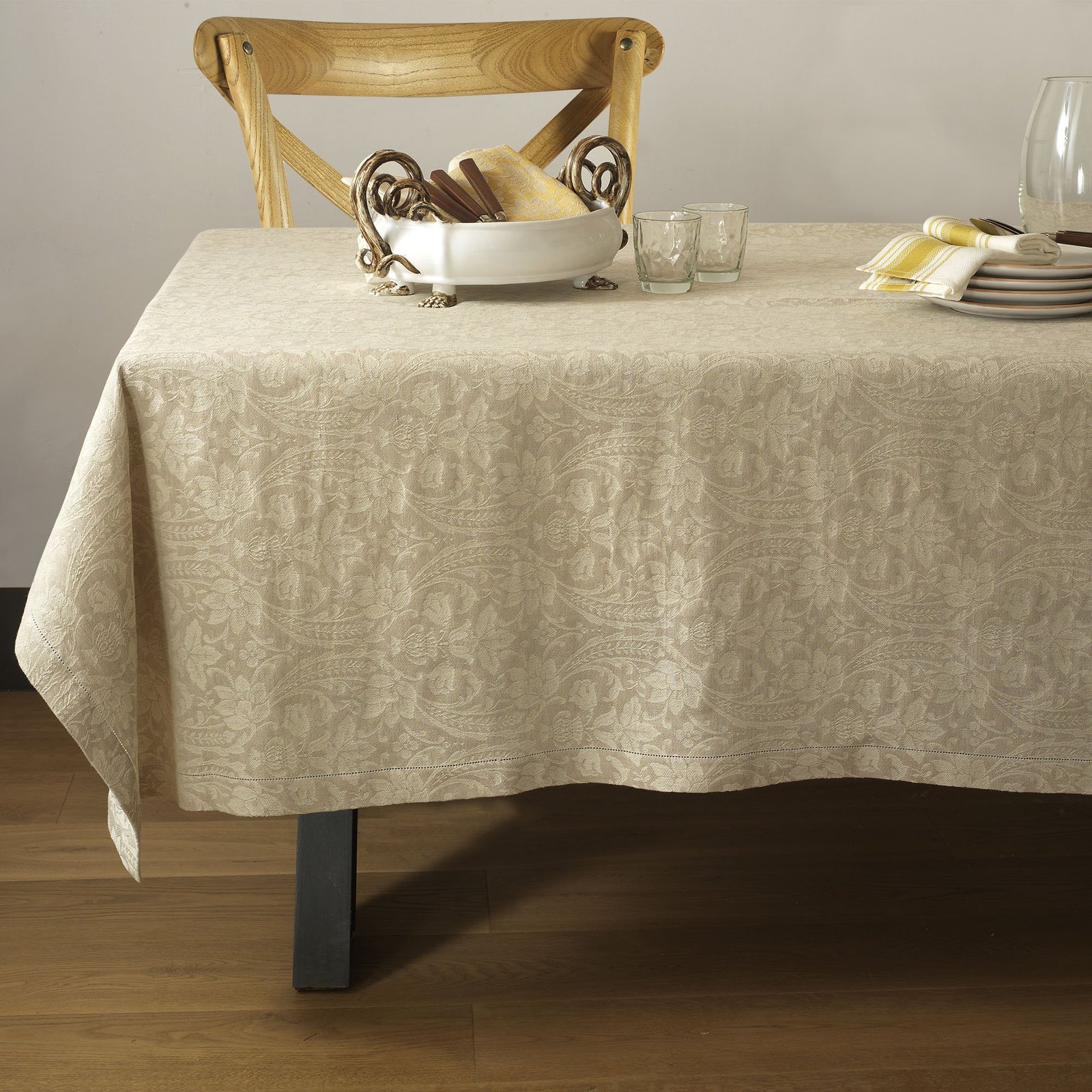 TABLECLOTH DONNA DI COPPE - NEUTRAL COLOURS圣杯王后桌布- 自然色系列 - immagine 18