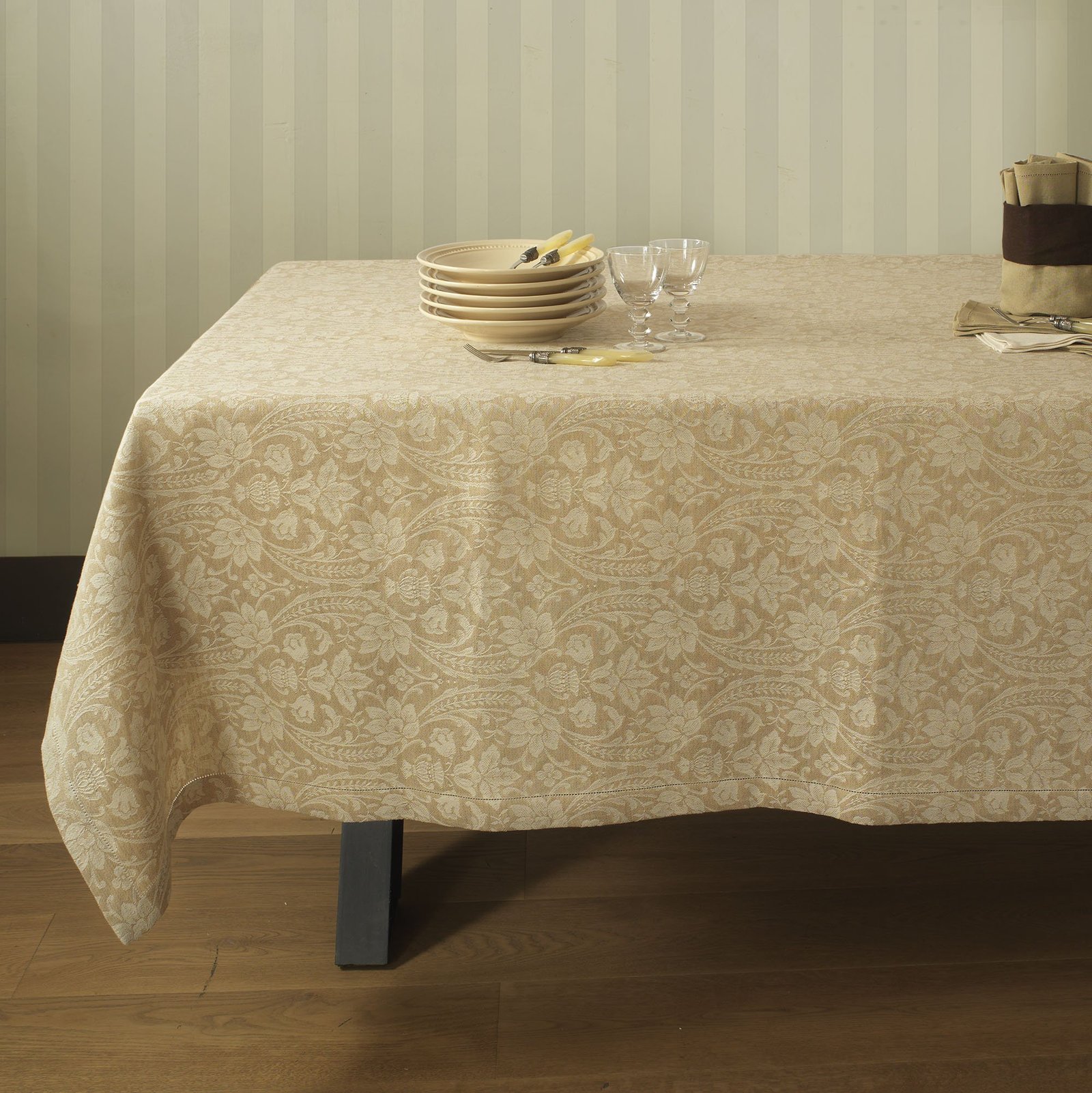 TABLECLOTH DONNA DI COPPE - NEUTRAL COLOURS圣杯王后桌布- 自然色系列 - immagine 15