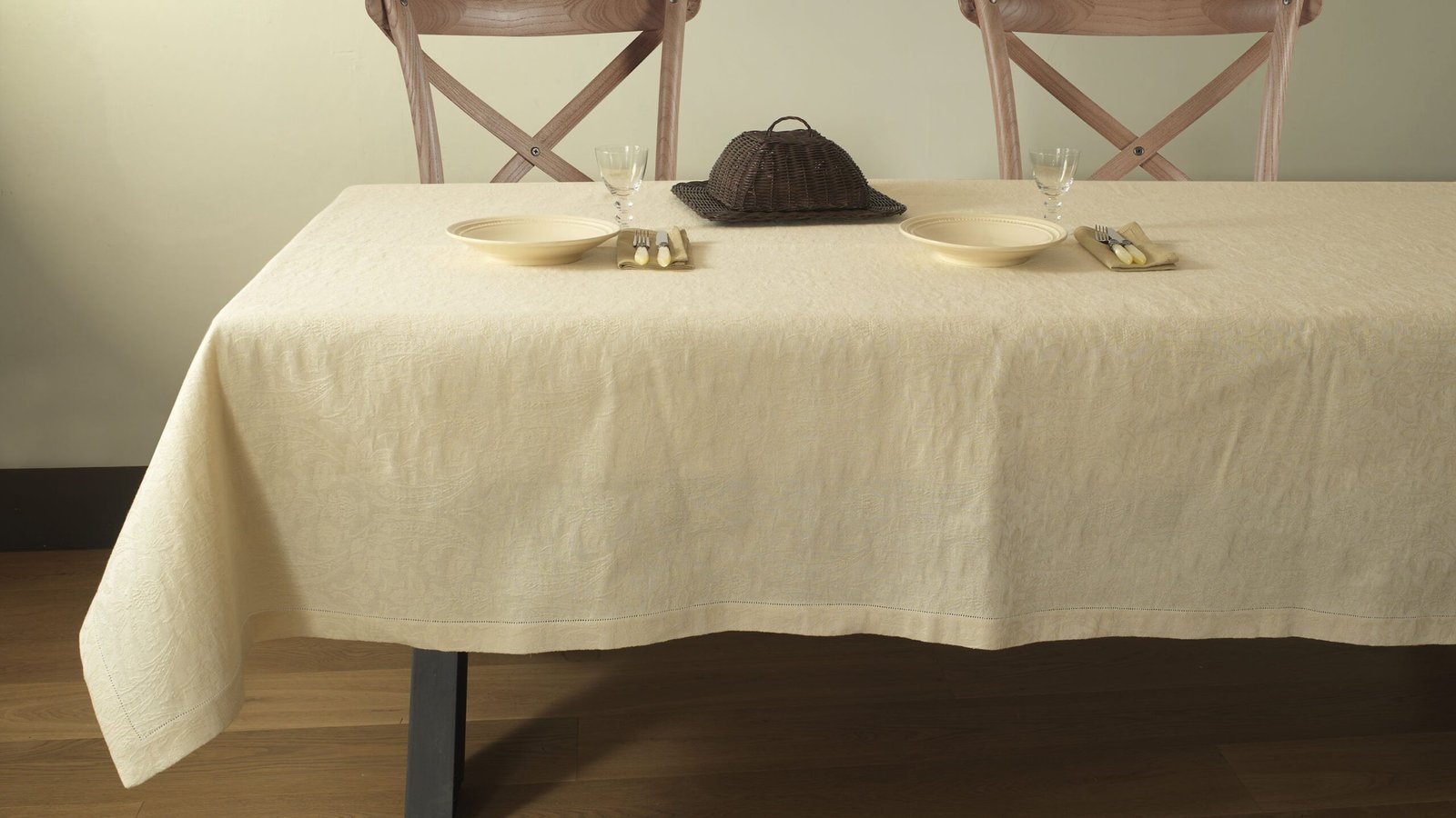 TABLECLOTH DONNA DI COPPE - NEUTRAL COLOURS圣杯王后桌布- 自然色系列 - immagine 11