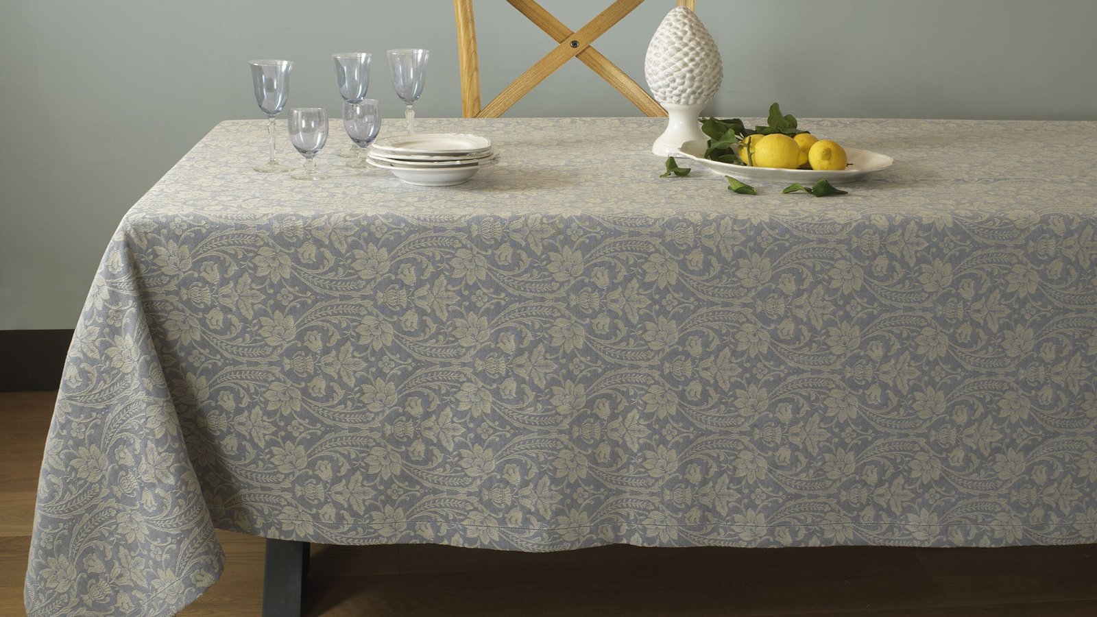 TABLECLOTH DONNA DI COPPE - NEUTRAL COLOURS圣杯王后桌布- 自然色系列 - immagine 4