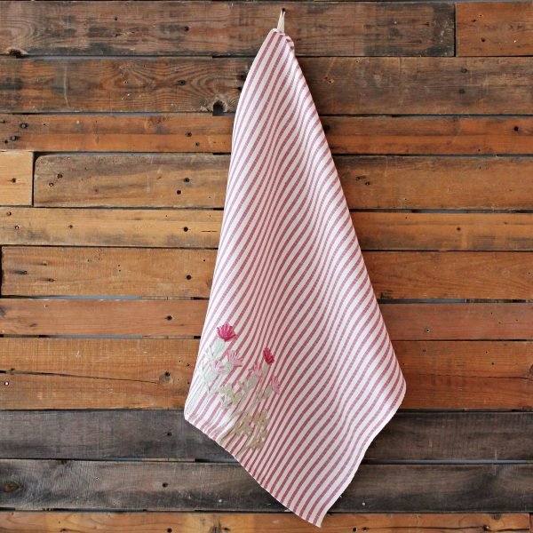 WINE FLOWERS - KITCHEN TOWEL葡萄酒与花-厨房毛巾