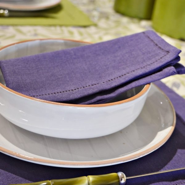 ZODIACO 180 - TOVAGLIOLO VIOLA SCURO 星辰 180 - 餐巾- 深紫色