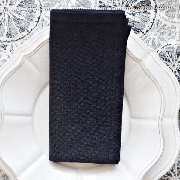 ZODIACO 180 - TOVAGLIOLO NERO 星辰 180 - 餐巾- 黑色