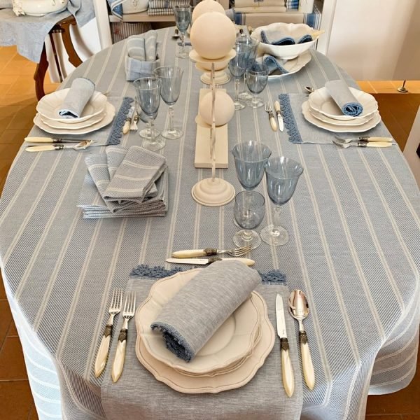 GROSSETO TWILL - TABLECLOTH 170x280cm格罗塞托斜纹布– 桌布 170x280cm
