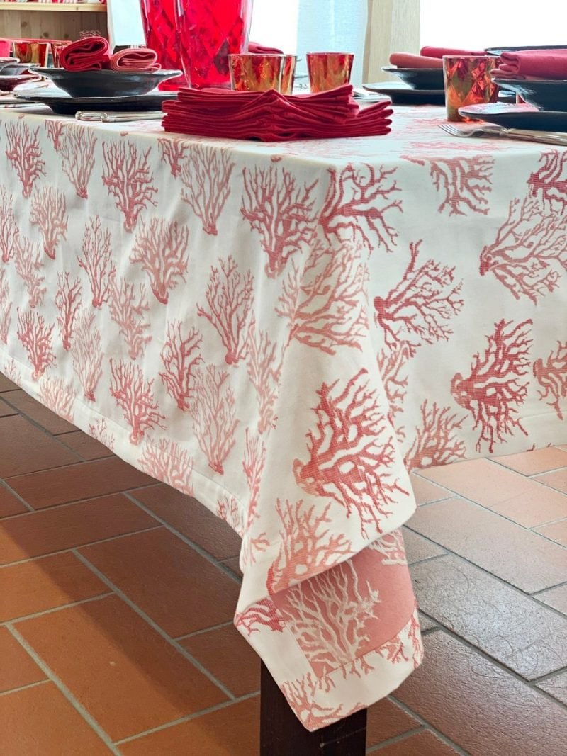 CORALLS– TABLECLOTH珊瑚-桌布 - immagine 8