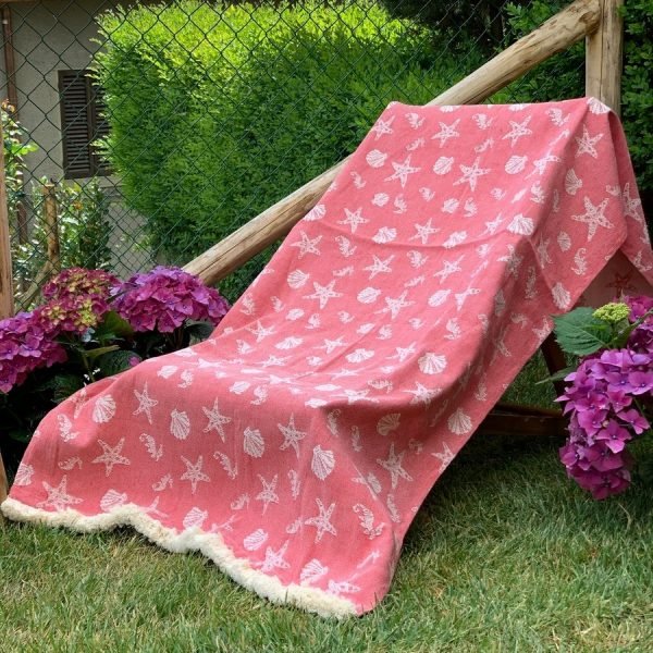 BEACH/POOL TOWEL WITH FRINGE流苏款沙滩/泳池毛巾