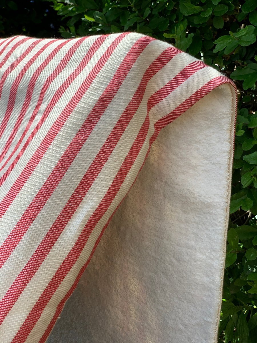 (LINED) BEACH/POOL TOWEL – POMEGRANATE(亚麻)沙滩/泳池浴巾 – 石榴 - immagine 2