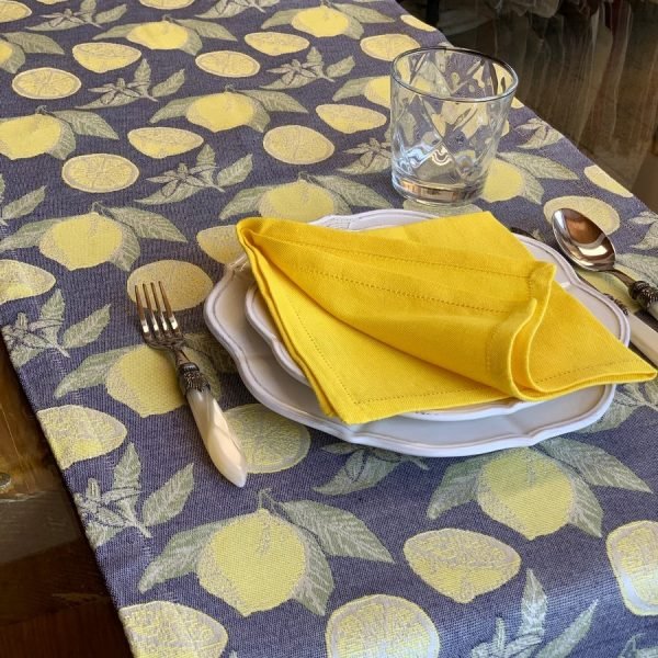 LIMONCELLO– LONG PLACEMAT柠檬酒-垂落式餐垫