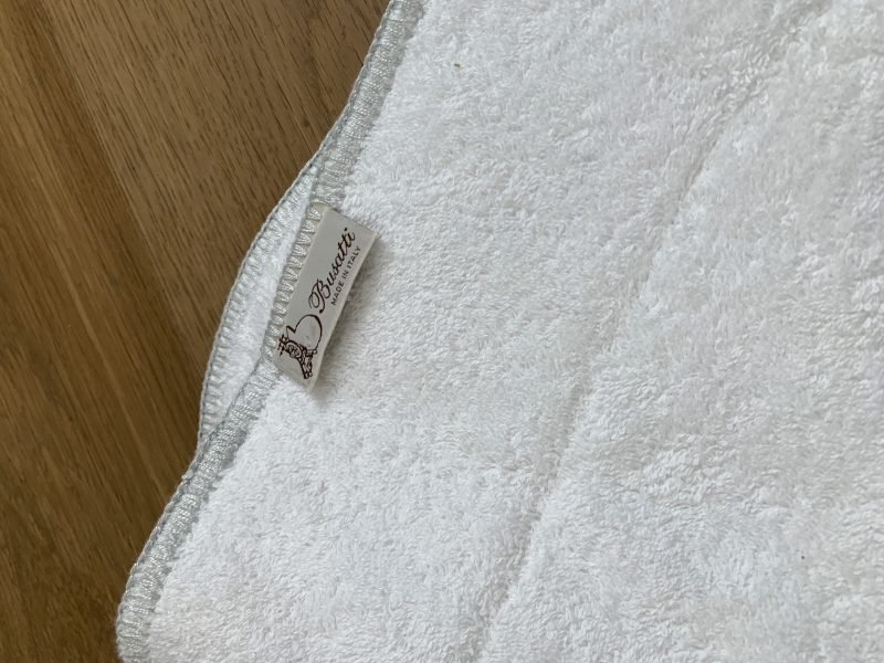 TERRY BATHMAT WITH "PUNTO SIENA" 包边特里布浴室脚垫，使用锡耶纳针法包边 - immagine 7