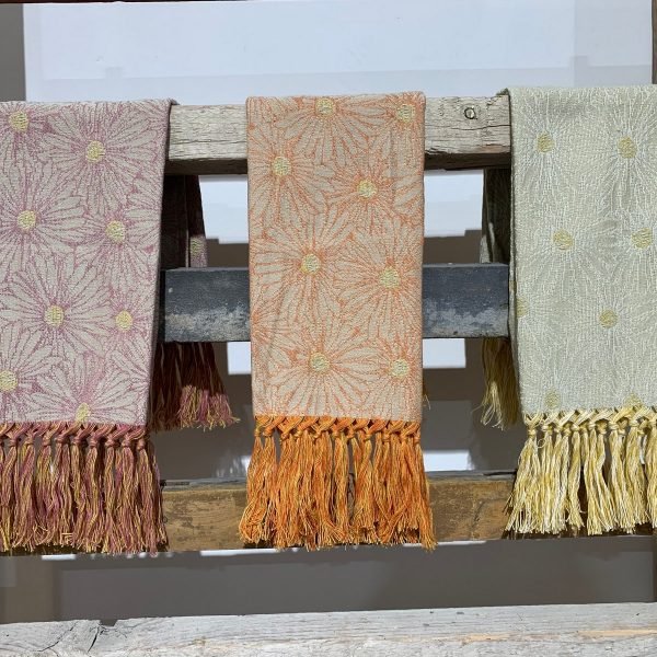 DAISY - HANDTOWELS WITH LONG FRINGE 雏菊-长流苏手巾