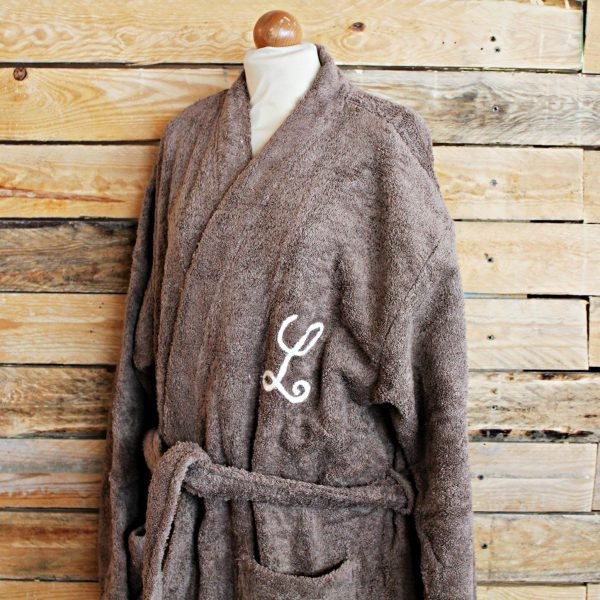 CUSTOM BATHROBE - CREAM定制化浴袍 - 泥土色