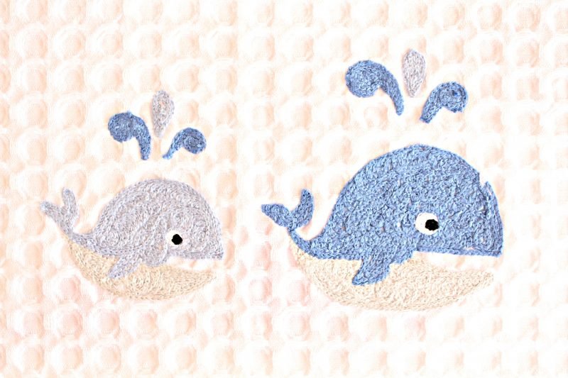 BATHROBE EMBROIDERED 1-3 YEARS绣花浴袍1-3 岁 - immagine 3